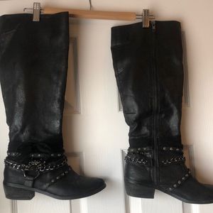 Rockstar knee high boots